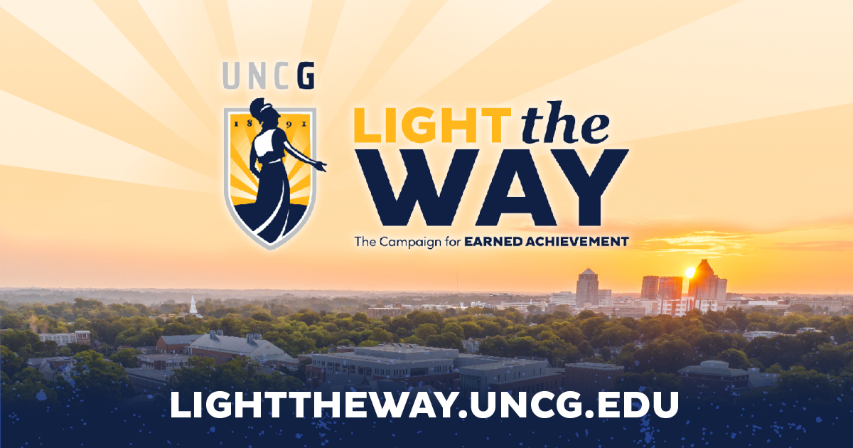 Home UNCG Light the Way Campaign